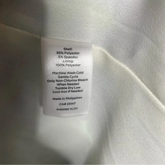 Talbots Botanical Garden Blue Green Long Sleeve Dress Floral 14 - Picture 8 of 8